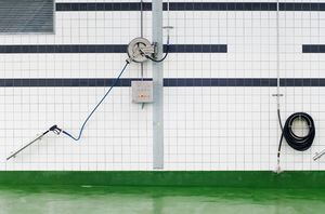 Spray gun system food industry